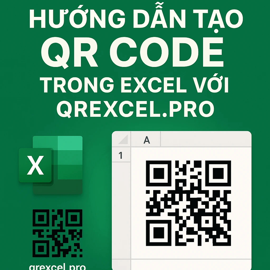 Tạo QRcode trên Excel