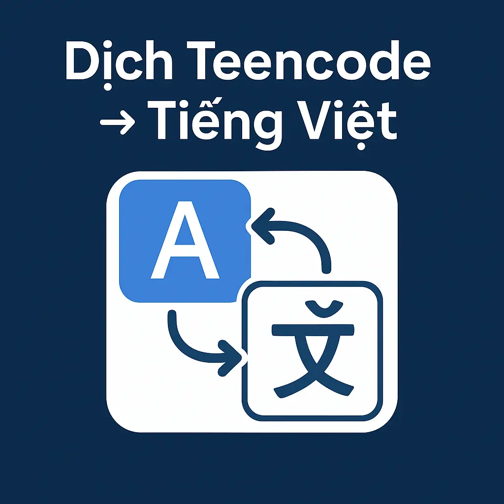 chuyển đổi teencode