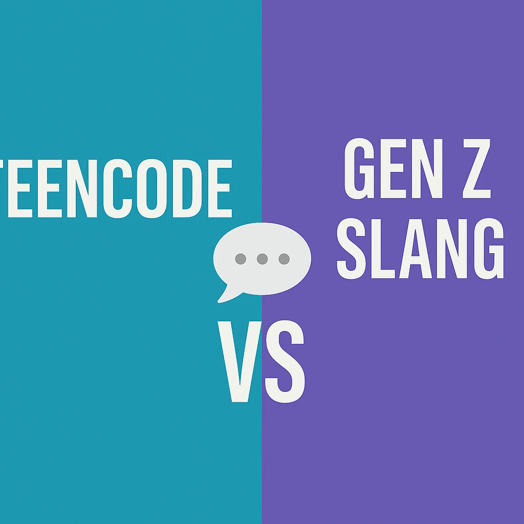 Sự khác biệt của ngôn ngữ Teencode